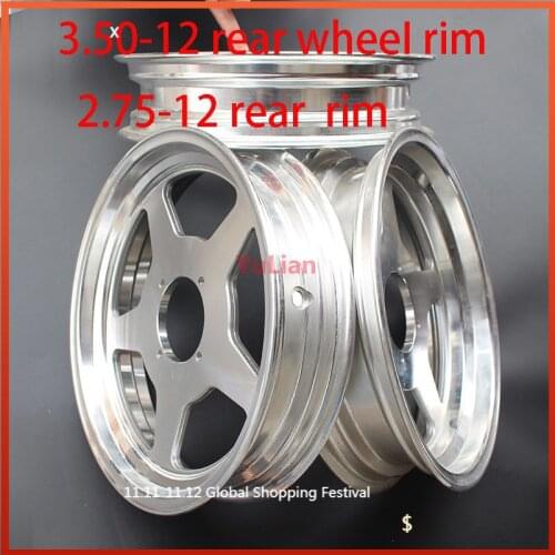 12 inch for Monkey Bike Rim 2.75-12 4.00-12 front or rear wheel hub for Monkey motorcycle DAX Modified aluminum alloy rim felly
