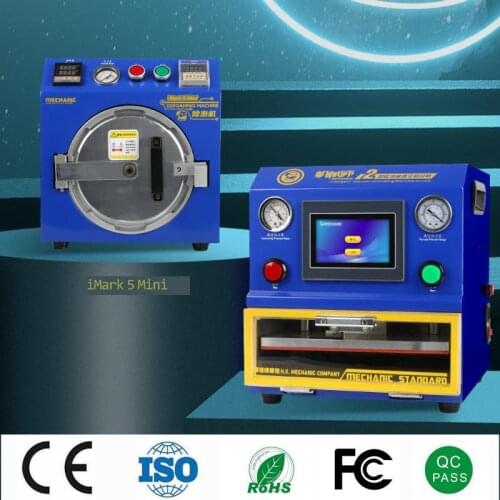 Full Set OCA LCD Refurbish Machine For Samsung Cracked Glass Repair For IPhone 12 Pro Max X Screen Replace Smart Defoam Fitting