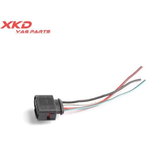 Ignition Coil Connector Repair Harness Plug Pigtail Fit For CC Golf AU-D A3 1J0973724 1J0 973 724