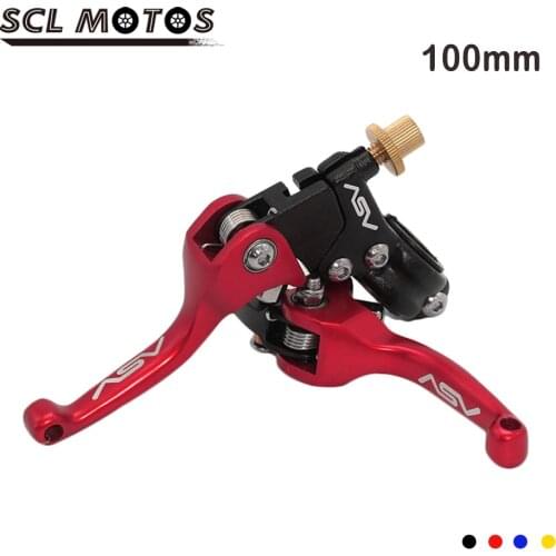 SCL MOTOS 1Pair 22mm Universal ASV Aluminum Alloy Brake & Clutch Handlebar Levers For Motorcycle MotocrossDirt Pit Bike