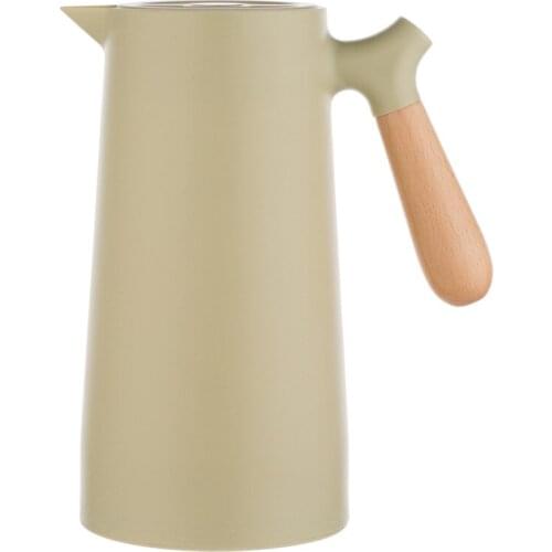 1L Large Capacity Thermos Nordic Thermal Insulation Kettle Household Thermal Insulation Pot Glass Liner Thermos Hot Water Bottle