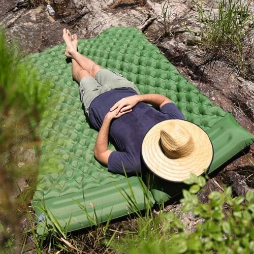 Naturehike Inflatable Mattress Ultralight Waterproof Compact Air Mat Single Sleeping Pad Travel Folding Bed Portable Camping Mat