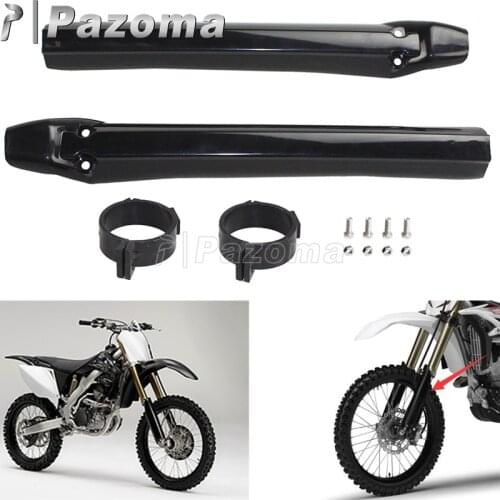 Universal Motorcycle Black Tube Guard Dirt Bike Enduro Motocross 55mm Fork Guard Protection For Yamaha Honda Suzuki Kawasaki