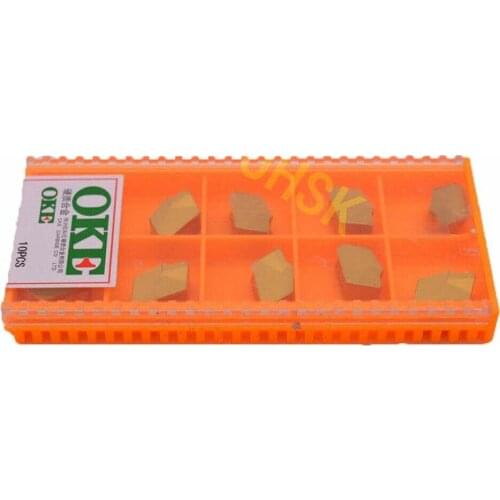 10pc CNC Carbide Inserts ZQMX6N11-1E (SP600) GTN-6 Grooving Cut-Off Blade 6mm Width
