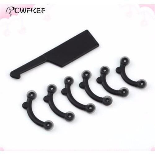 6 Pcs / Set Nose Up Lifting Bridge Shaper Women Beauty Massage Tool No Pain 3 Sizes