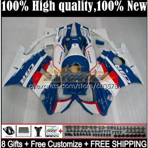 +Tank For HONDA CBR 600 F2 FS 1991 1992 1993 1994 10CL.16 CBR 600F2 CBR600FS CBR600F2 CBR600 F2 91 92 93 94 Fairing nice blue