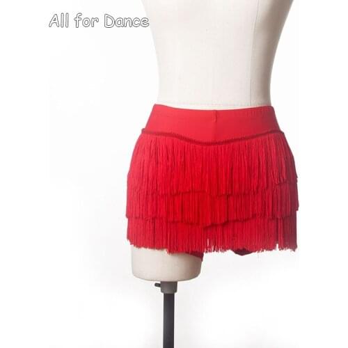 Adult Ballet Wear Fringe Short Skirt Dance Wear Adult Ballet Dance Dress