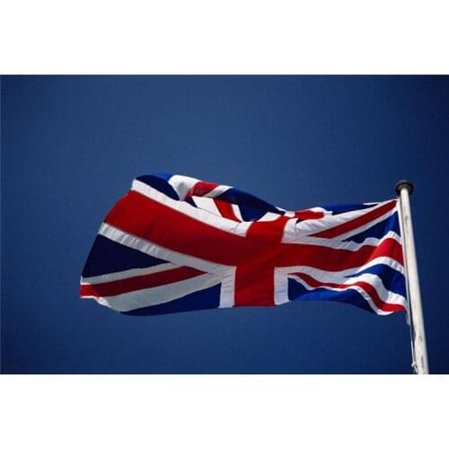 United Kingdom National Flag British Indoor And Uutdoor 3*5 Feet Polyester Country Flag Banner UK Triangle Flag