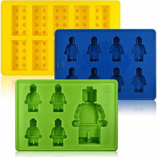 Ice Cube Maker for Party Popsicle Molds Chocolate Cookie Stencil Cake Tools Candy Moldes De Silicona Para Helados Ice Tray