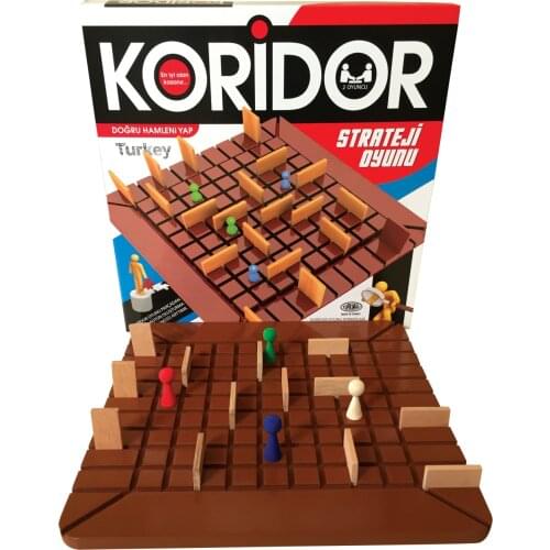 Quoridor Toy Best Gift For Children Family Party Corridor Quizdoor Game The Most Popular Wood Chess Educational Strategy Game