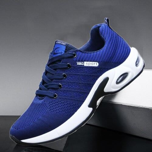 New mens sneaker shoes casual light summer breathable shock absorption outdoor sports fashion running shock absorption elastic
