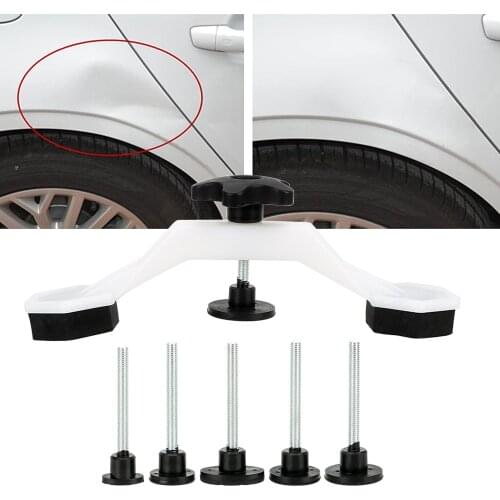 Hand Repair Tools Kit Car Dent Repair Tools Pulling Bridge Puller Car Dent Removal Body Damage Pulling Fix Tool 1 Set Glue Tabs