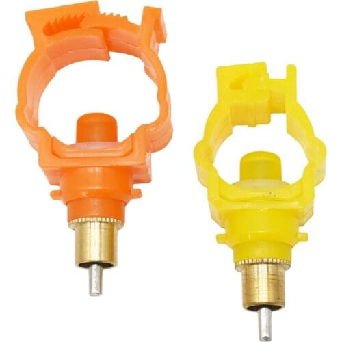 50 Pcs Brass Rabbit Feeding Tool Rabbit Nipple Drinker 20 Mm/25 Mm Pipe Diameter Automatic Nipple Water Feeder
