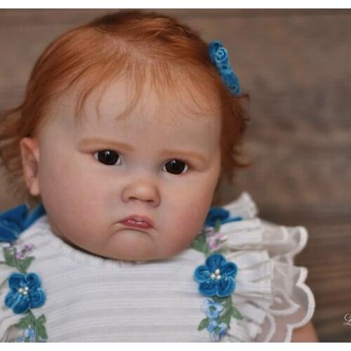 Baby Reborn Kit 25 Inch Reborn Baby Vinyl Doll Kit real 7 Month babies Unpainted Unassembled Doll Parts DIY Blank Reborn Doll Ki