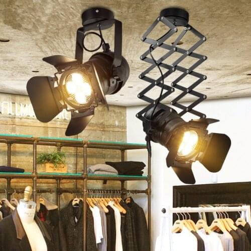 Modern retro bar ceiling lamp LED shopping mall supermarket lighting performance singing and dancing lamps wholesale