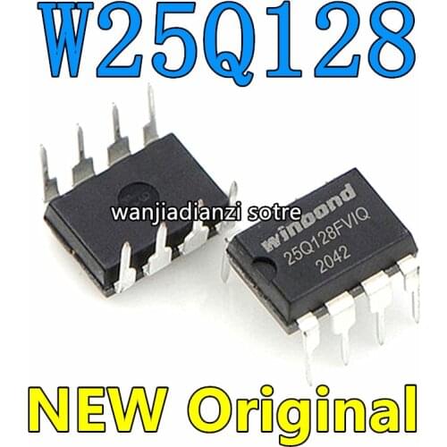 W25Q128FVIQ 25Q128FVIQ 16 m stands asus motherboard BIOS chips DIP8 Into memory, the motherboard BIOS chip, 8 feet