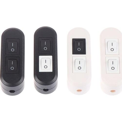 1pcs Double Double Control Table Lamp Floor Lamp Mother Lamp Online Switch Two-button Dual Control Switch