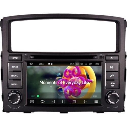 7 Inch Android 8.0 Octa Core 4GB+32GB Car PC GPS Radio Stereo For Mitsubishi Pajero V97 2006- DVD Multimedia Player Head Unit