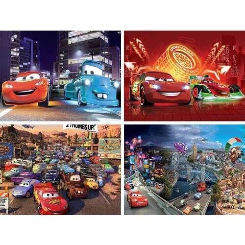 Disney Diamond Painting New Arrivals Racing Cars Cartoon Full Drill Champion McQueen Hobby Art Set 5D DIY Mosaic Kits Home Decor