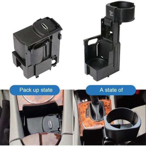 Car Water Cup Holder Center Console Mount Cup Bottle Holder for Mercedes Benz W211 E-Class 2003-2008 Car Accessory 2116800014