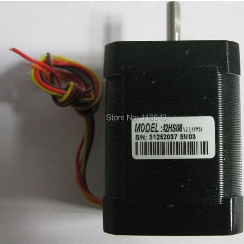 Free Shipping GENUINE Leadshine stepper motor 42HS08 rated current 1.5 A with 0.6 Nm torque body length 57mm