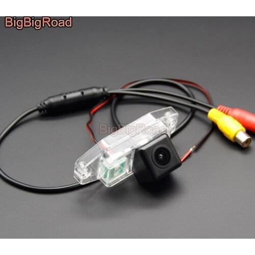 BigBigRoad Vehicle Wireless Rear View Backup Camera HD Color Image For TOYOTA Land Cruiser LC J 100 LC100 J100 1998 -2006 2007