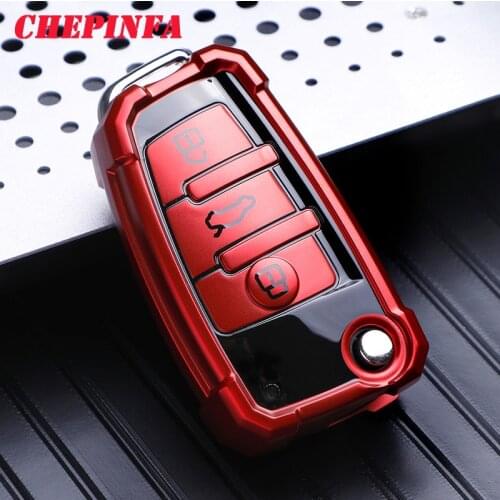TPU Car Key Case Full Cover Protect Shell For audi a3 8p 8v a4 b7 b8 b5 b9 a1 a5 q7 q5 a6 4f c6 c5 c7 c4 tt q3 s3 a7 a8 c4 tt 8n