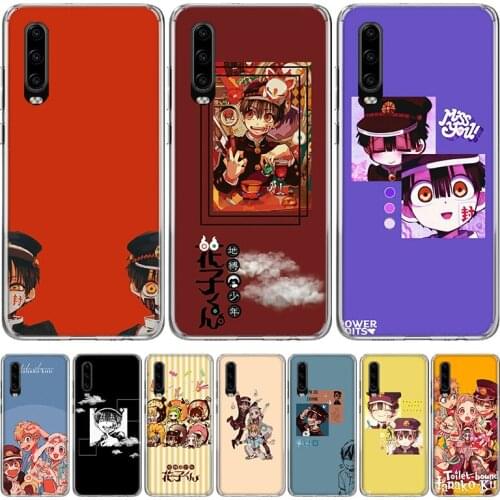 Anime Toilet-Bound Hanako-kun Phone Case for Huawei P30 P40 P20 P10 Mate 20 10 30 Lite Pro P Smart Z Plus + Art Shell Cover Coqu