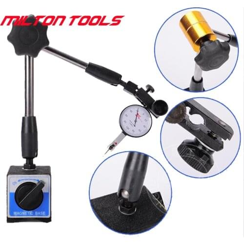 Dial Indicator Magnetic Holder Dial Gauge Magnetic Stand Base Micrometer Measuring Tool Hour Type Indicator Measurement Tools