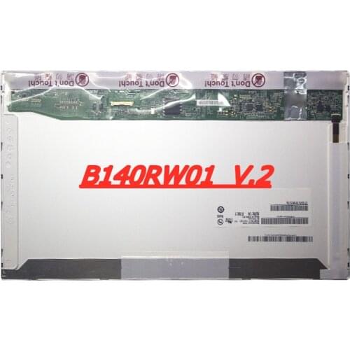 For HP elitebook 8440P 8440W Laptop Lcd Screen 30pins B140RW01 V2 V.2 LP140WD1-TPD1 LTN140KT02 1600*900 EDP