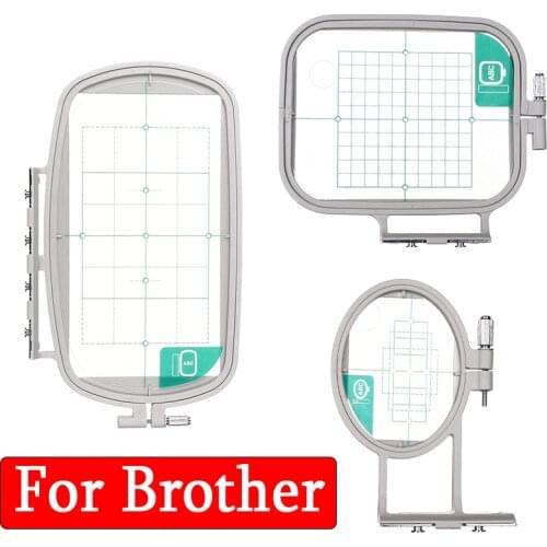 Home Multi-function Sewing and Embroidery Frame Set Craft Cross Stitch Needlework Sewing Hoop Frame for Brother Sewing Machine