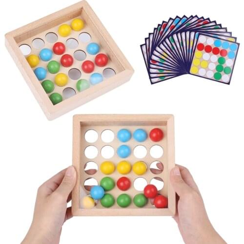 Montessori Flexible Finger Board Finger Rolling Ball Palm Treasure Puzzle Toys Flexible Finger Chessboard Finger Rolling Game