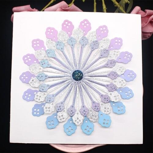 YPP CRAFT Layering Flower Metal Cutting Dies for Scrapbooking/photo album Decorative Embossing Paper Card