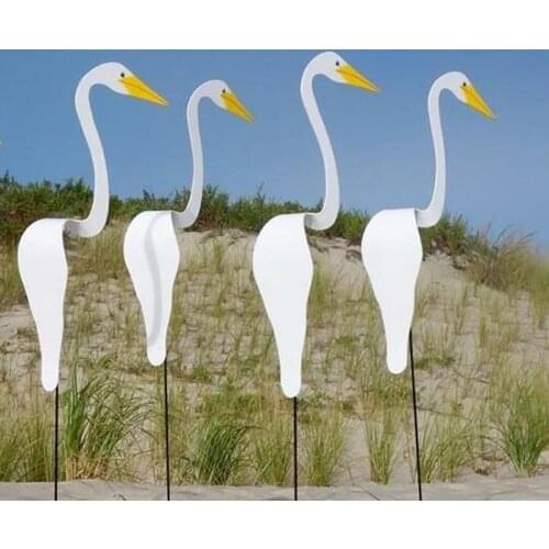 Simulation Flamingo Design Animal Display Mold Home Garden Decor Landscape Toy