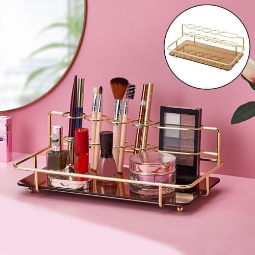Nordic Desktop Bathroom Cosmetic Storage Rack Electric Toothbrush Toothpaste Holder