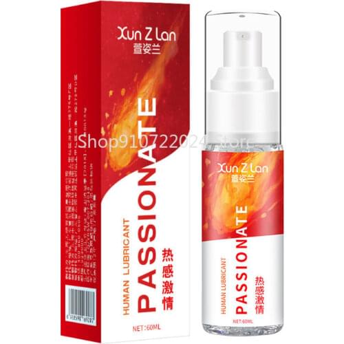 New 60ML Warming Heating Hot Lubricant for Sex Condom Liquid Orgasmic Gel Men Exciter Anal Sexual Tools Lube Pump Massage Oil