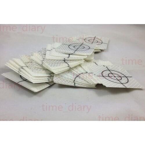 NEW 100PCS Reflector Sheet 50 x 50mm Reflective tape target