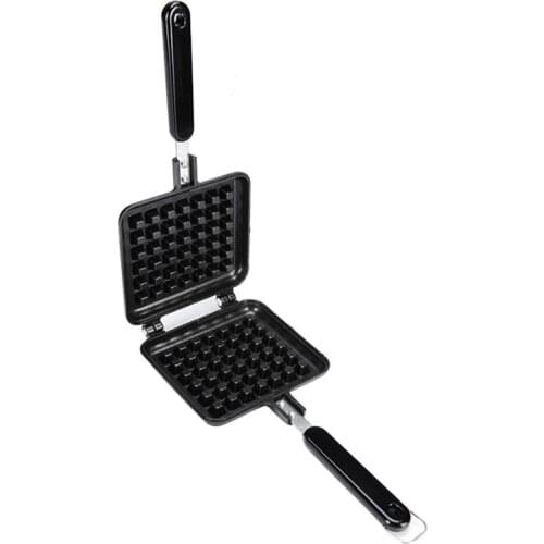 Home Use Waffle Maker Non-stick Cake Baking Mold Frypan Double Face Waffle Frying Pan Kitchenware 2021