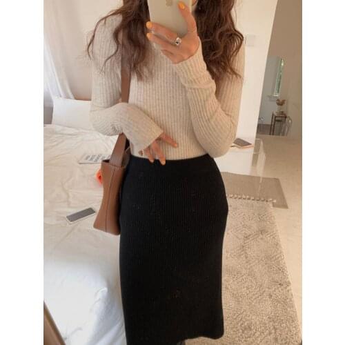Women Sweater 2020 Autumn and Winter New High-neck Base Sweater Womens Inner Wear Womens Sweater