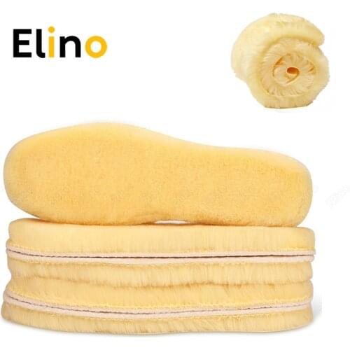 Winter Thermal Insoles for Women Men Shoes Snow Boots Sole Pad Imitation Wool Keep Warm Soft Thicken Foot Heated Inserts Cushion