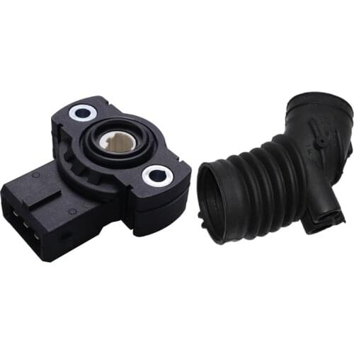 1x Throttle Position Sensor Tps for Bmw 3 5 7 8 Series E30 E36 & 1Pcs Air Filter Intake Pipe for BMW E36 316I