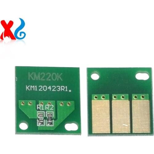 4 Sets Compatible Drum Cartridge Reset Chip Replacement for Konica Minolta Bizhub C220 C280 C360 C7822 for Aficio MD D400 Part