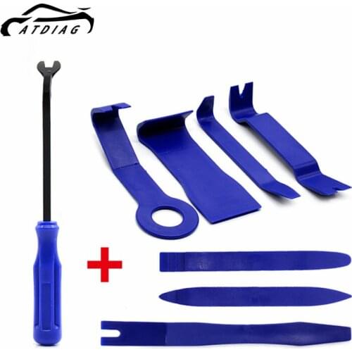 7/8pieces Auto Car Refit Kits Removal Tool Kit Repair Disassembly Tools Set Interior Plastic Trim Panel Dashboard Installation