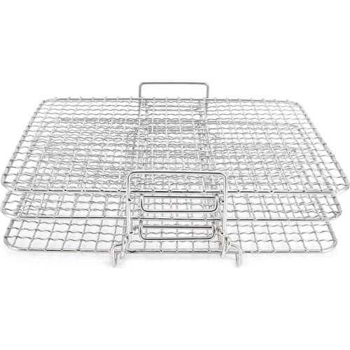 Air Fryer Accessories 3-Layer Grill Suitable For Foodiag300ag400 Square Rack Oven