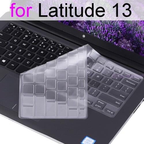 For Dell Latitude 14 13 Keyboard Cover 3379 3400 3450 3460 3470 3480 3490 9000 Protector Skin Film Case Accessories Silicone