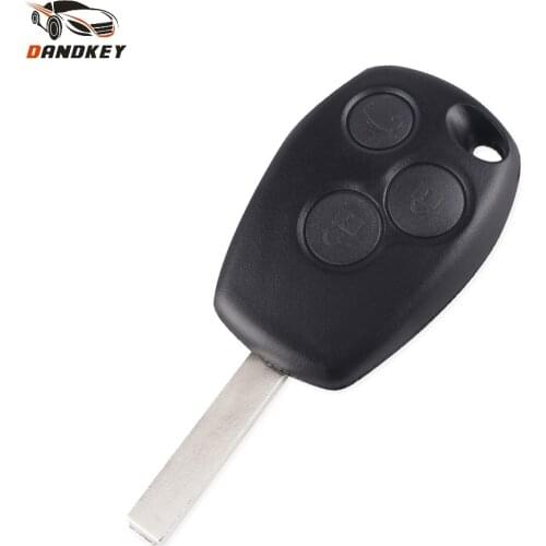 Dandkey 3 Buttons Replacement Key Shell Case For Renault Scenic Clio Modus Laguna Kangoo Megane Remote Control Car Key Cover
