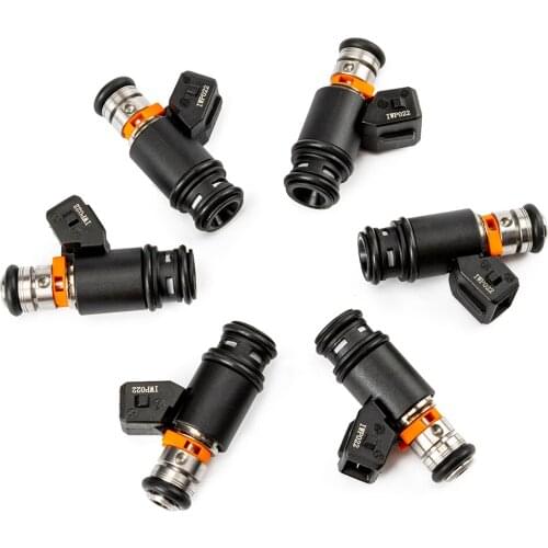 6Pcs Fuel Injectors For VW Golf Jetta 1999-2002 EuroVAN 97 99-00 V6 2.8L New IWP022 021906031D 021906031B IWP-022