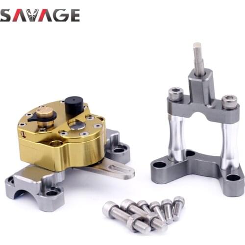 Steering Damper Stabilizer Kit For 990 Supermoto T SMT 2009-2013 10 11 12 Motorcycle Accessories Bracket Reversed Safety