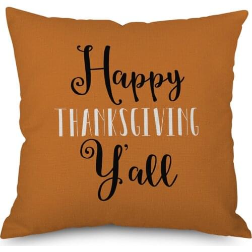 Throw Pillow Case Hello Linen Cotton Square Cushion Cover Pillowcase for Sofa Armchair Bedroom Livingroom 18x18 inch No Filler