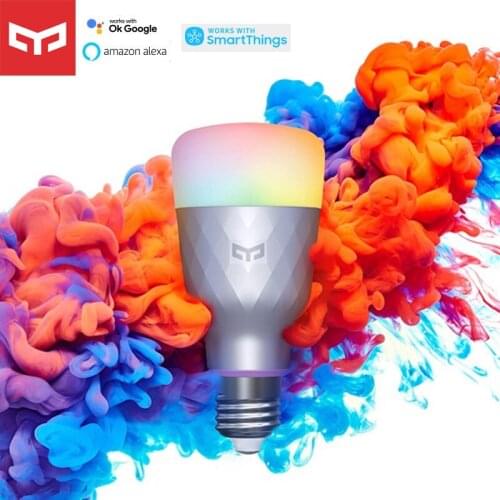 Newest XiaoMi Yeelight 1SE/1S 6W Smart LED Bulb Colorful Adjustable Brightness and Color Temperature Voice Control Home Kit